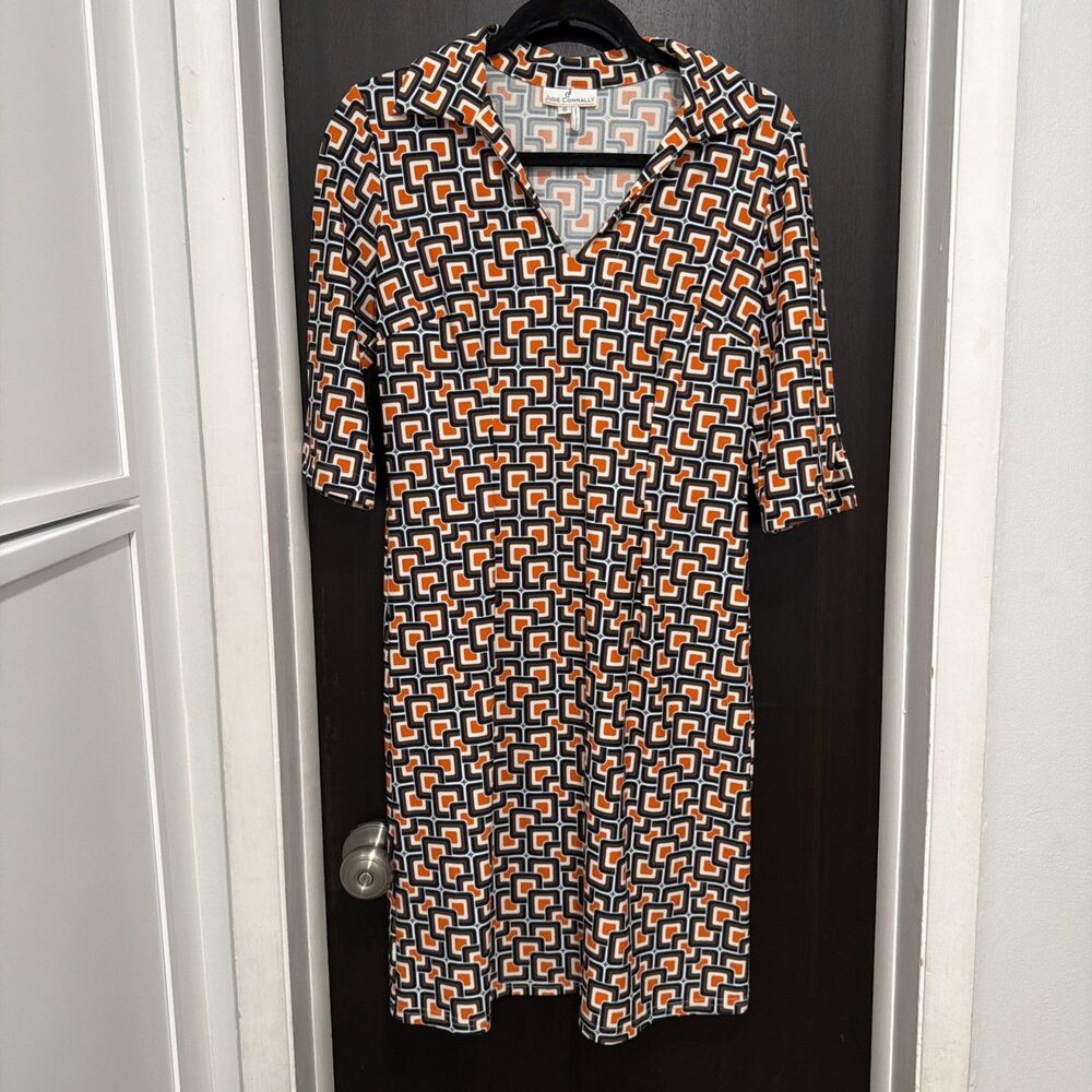 Retro 60s Jude Connally Megan Tunic Dress Mod Square S Southern Preppy USA Fall